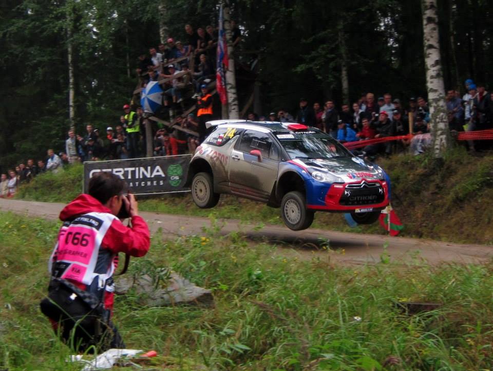 Robert Kubica WRC2 Rally Finland