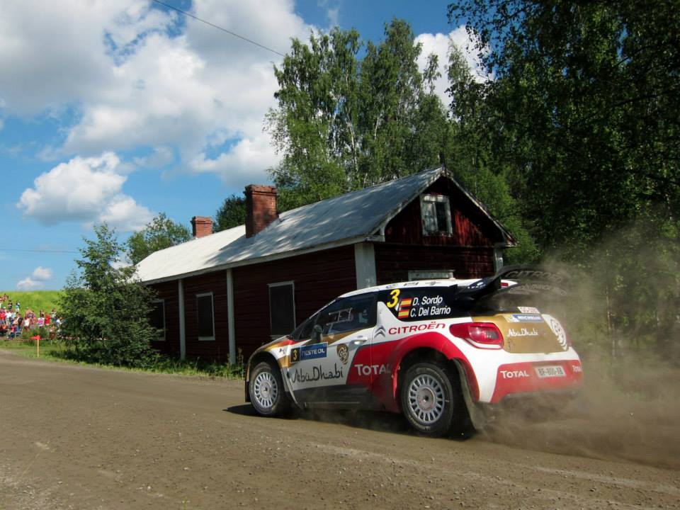 Dani Sordo Citroen C3 Leustu Rally Finland