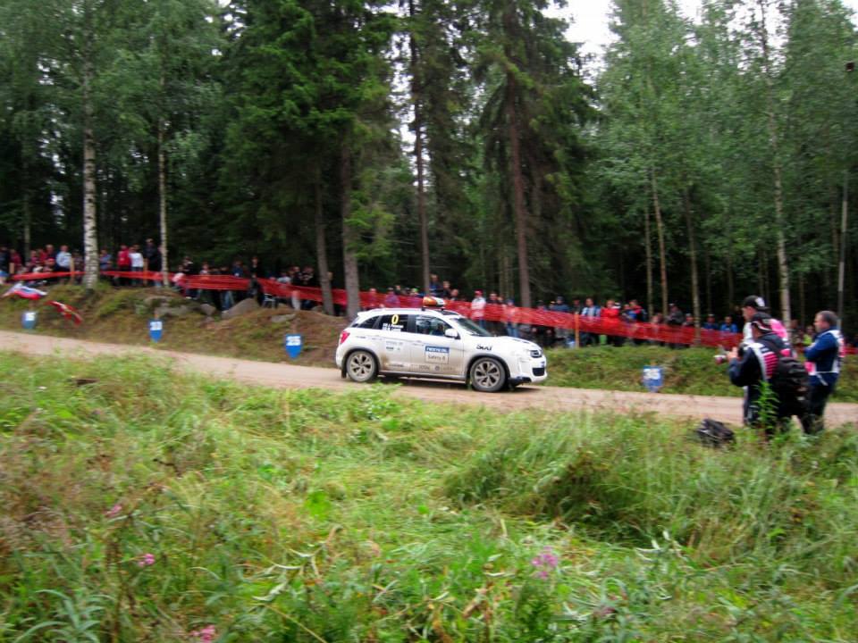 Rally Finland course car