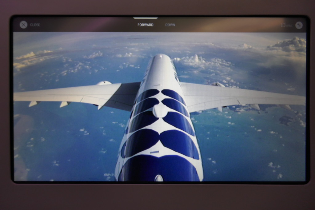 Finnair A350 tail camera