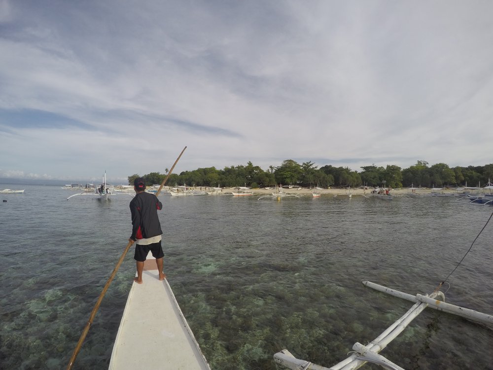 Island hopping tour from Bohol