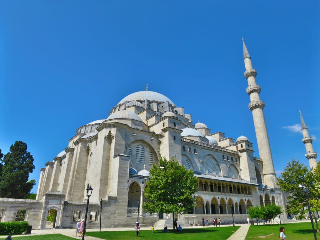 A mosque in Istanbul