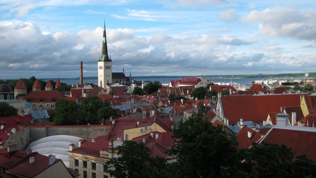 The view of Vana Linn from Toompea