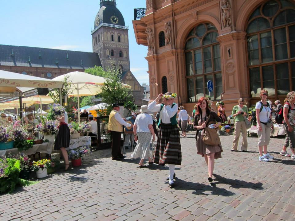 Midsummer Market in Riga