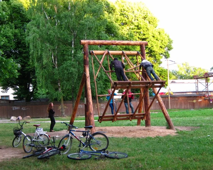 A typical swing in Estonia