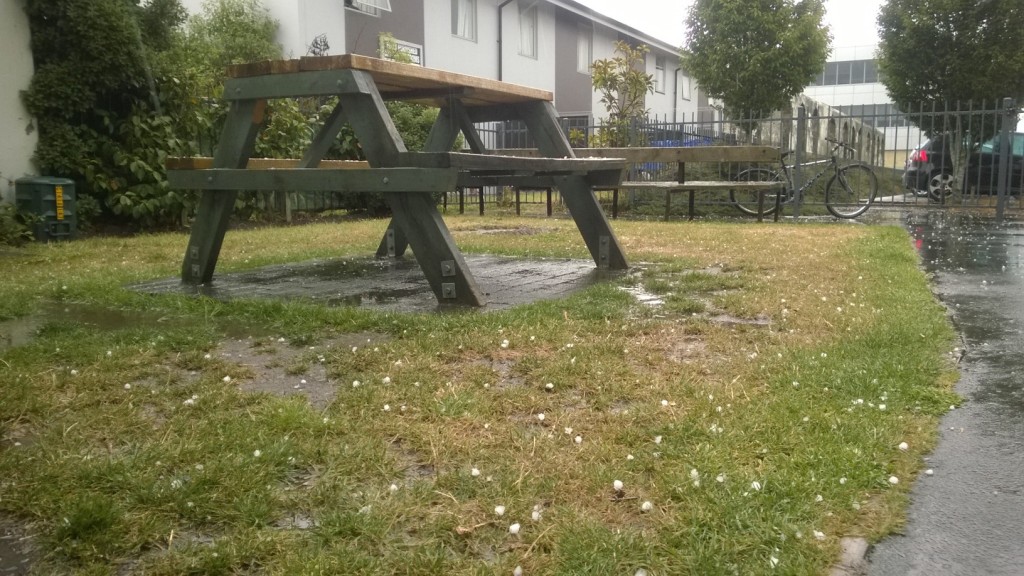 Christchurch hail