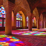 The Stunning Stained Glass Light Show at Nasir ol-Molk / Nasir al-Mulk Mosque Iran