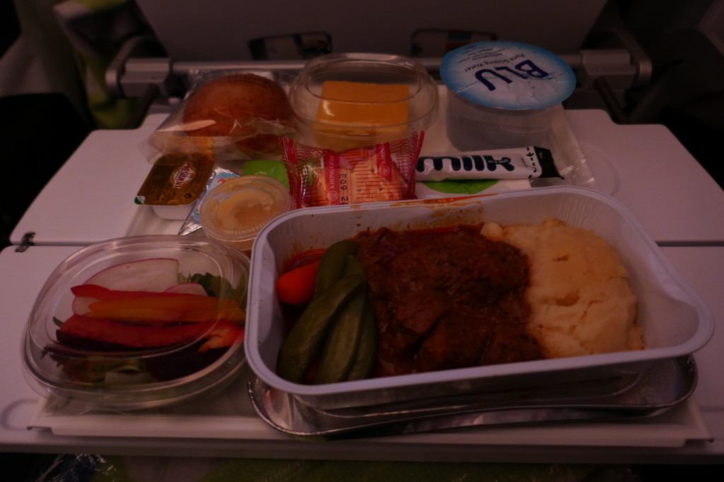 Finnair AY132 supper
