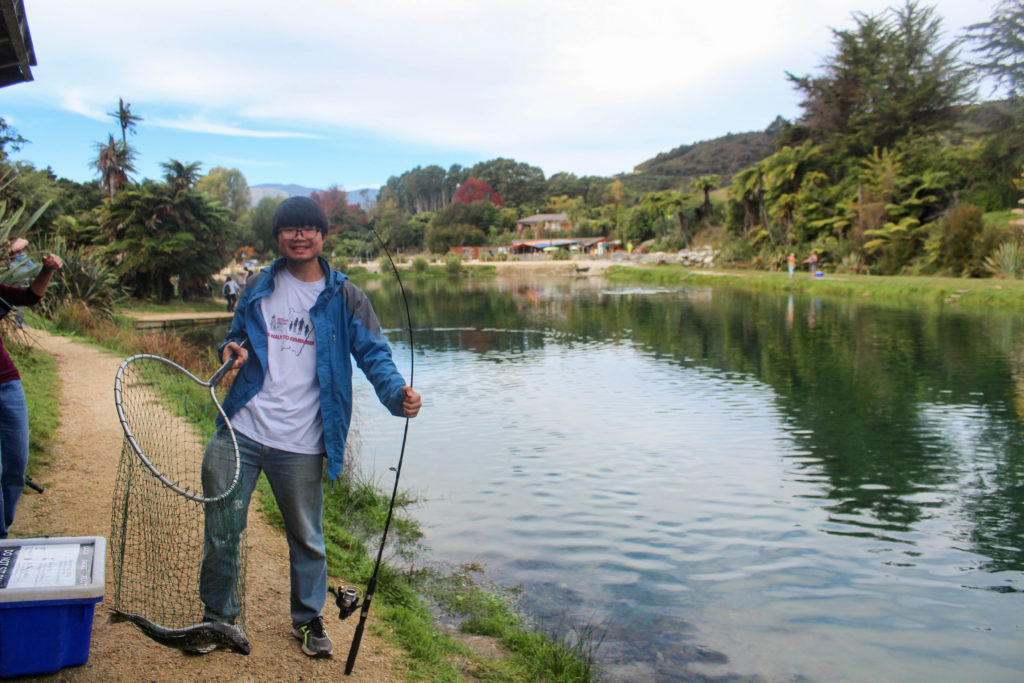 Anatoki Salmon Farm on a road trip