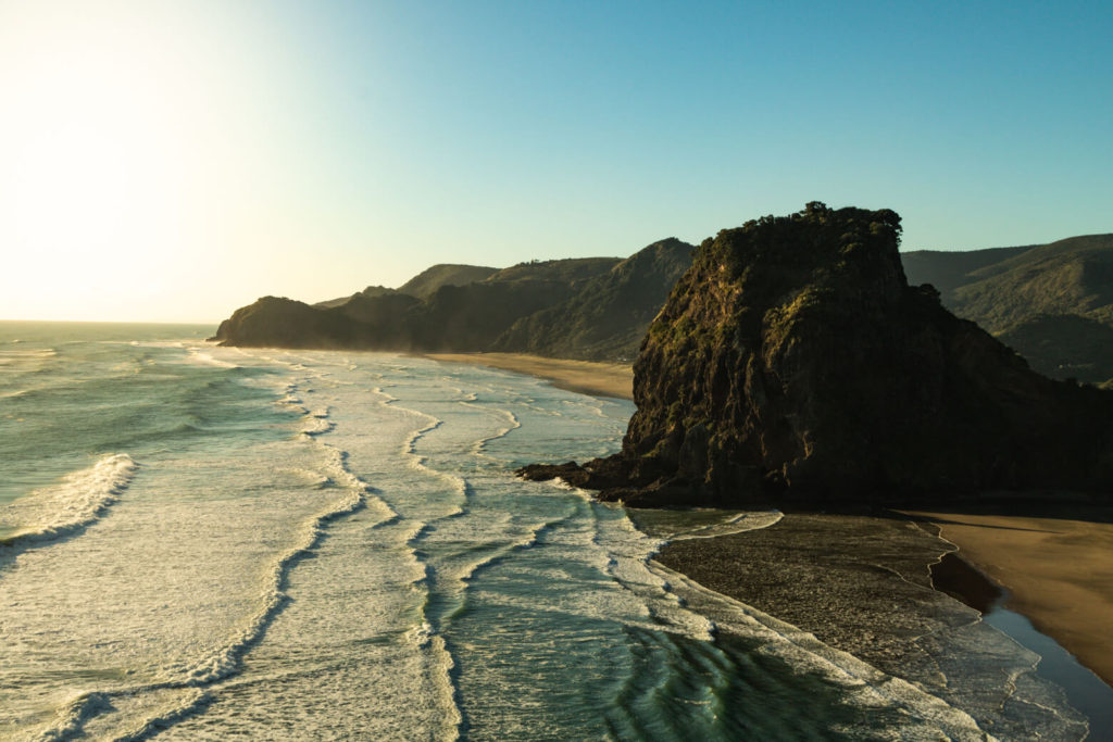 Piha beach New Zealand