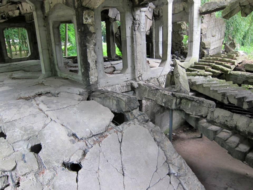 Gdansk bunker ruins