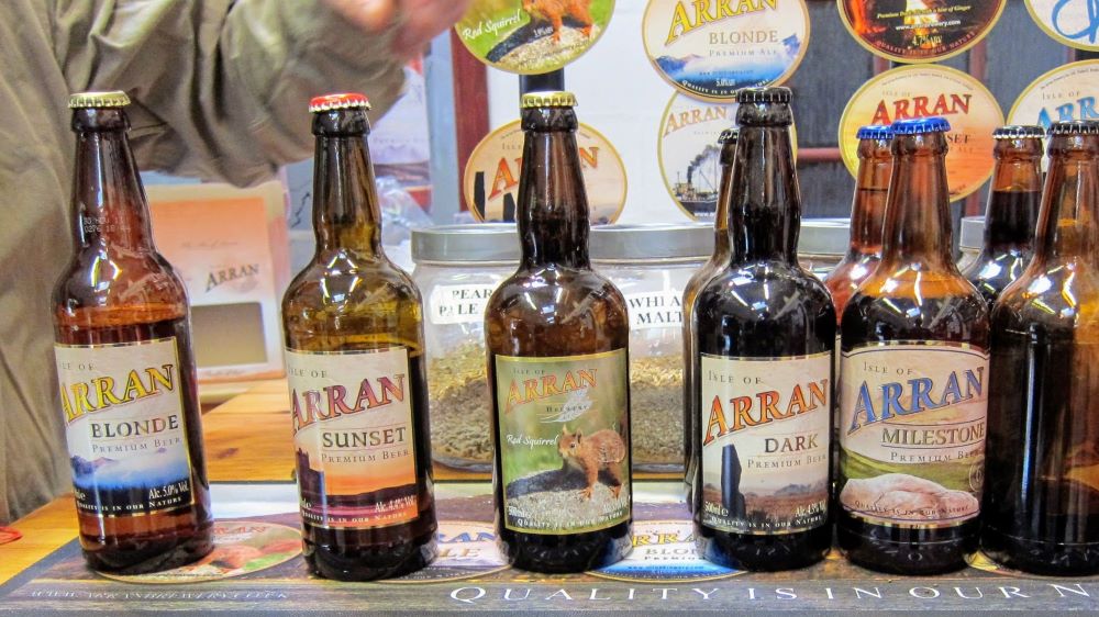 arran brewery beers